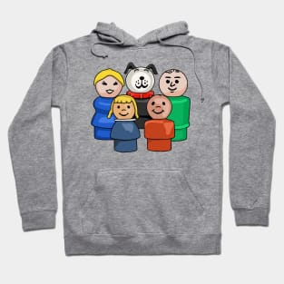 Our Nostalgic Little Family Hoodie